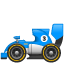 Yarış arabası emoji U+1F3CE