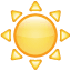 Güneş emoji U+2600