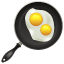Sahanda yumurta emoji U+1F373