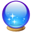 Kristal topu emoji U+1F52E