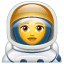 Bayan astronot U+1F469 ‍U+1F680