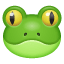 Kurbağa emoji U+1F438