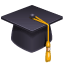 Diploma şapkası emoji U+1F393