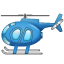 Helikopter emoji U+1F681