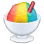 Pipetli dondurma kupası U+1F367