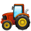 Traktör emoji U+1F69C